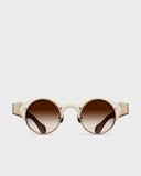 Matsuda 10605H Brushed Gold - Milk White