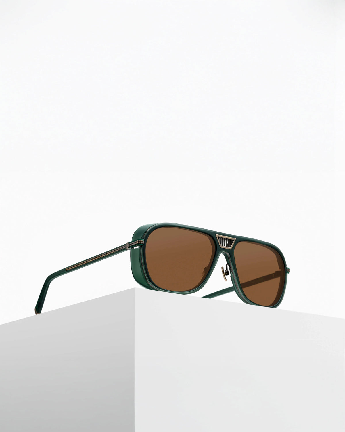 サングラス MATSUDA Matsuda - M3023-V2.SG - as-mbk Matsuda Official | M3023-V2 Aviator Sunglasses - Hand Made