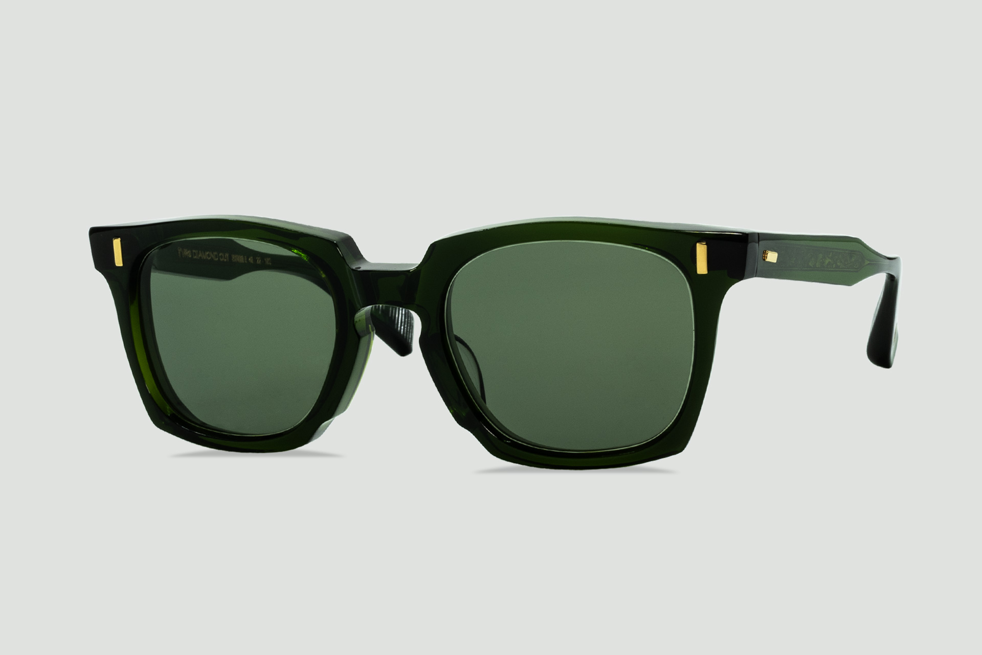 Lili Sunglasses - Fern Green & Black Onyx – Grand Azur